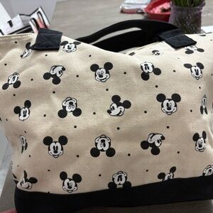 Disney Cream Canvas Tote Bag